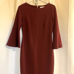 Calvin Klein stealth quarter sleeve dress size 4
